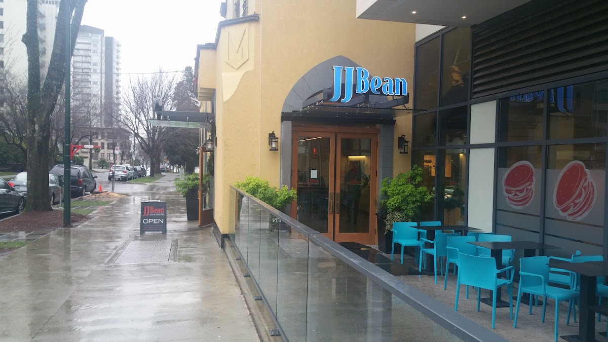 JJ Bean Coffee Roasters interior