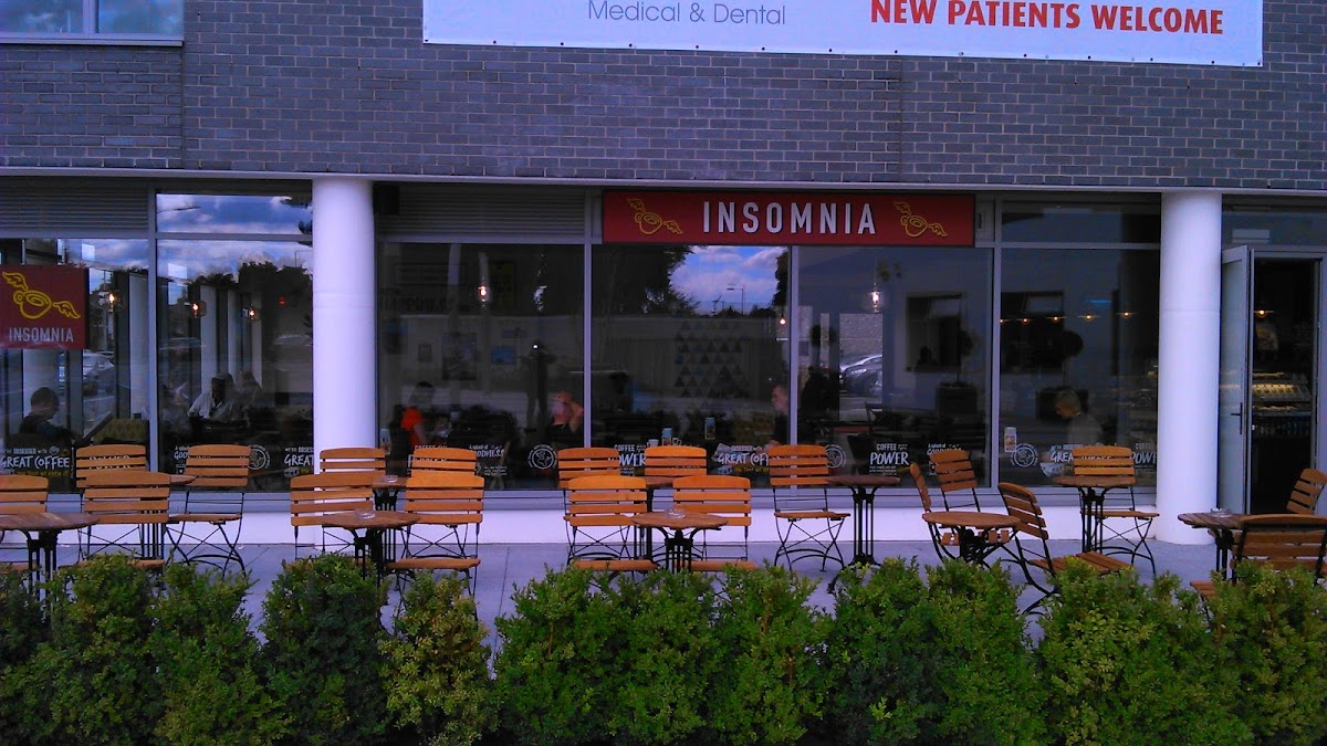 Insomnia Coffee Company interior