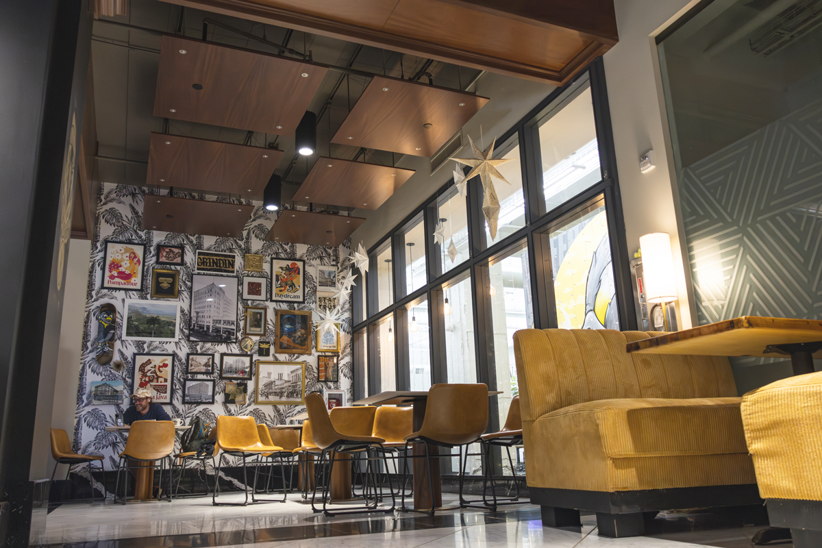 Sparrow Nest Coffee interior
