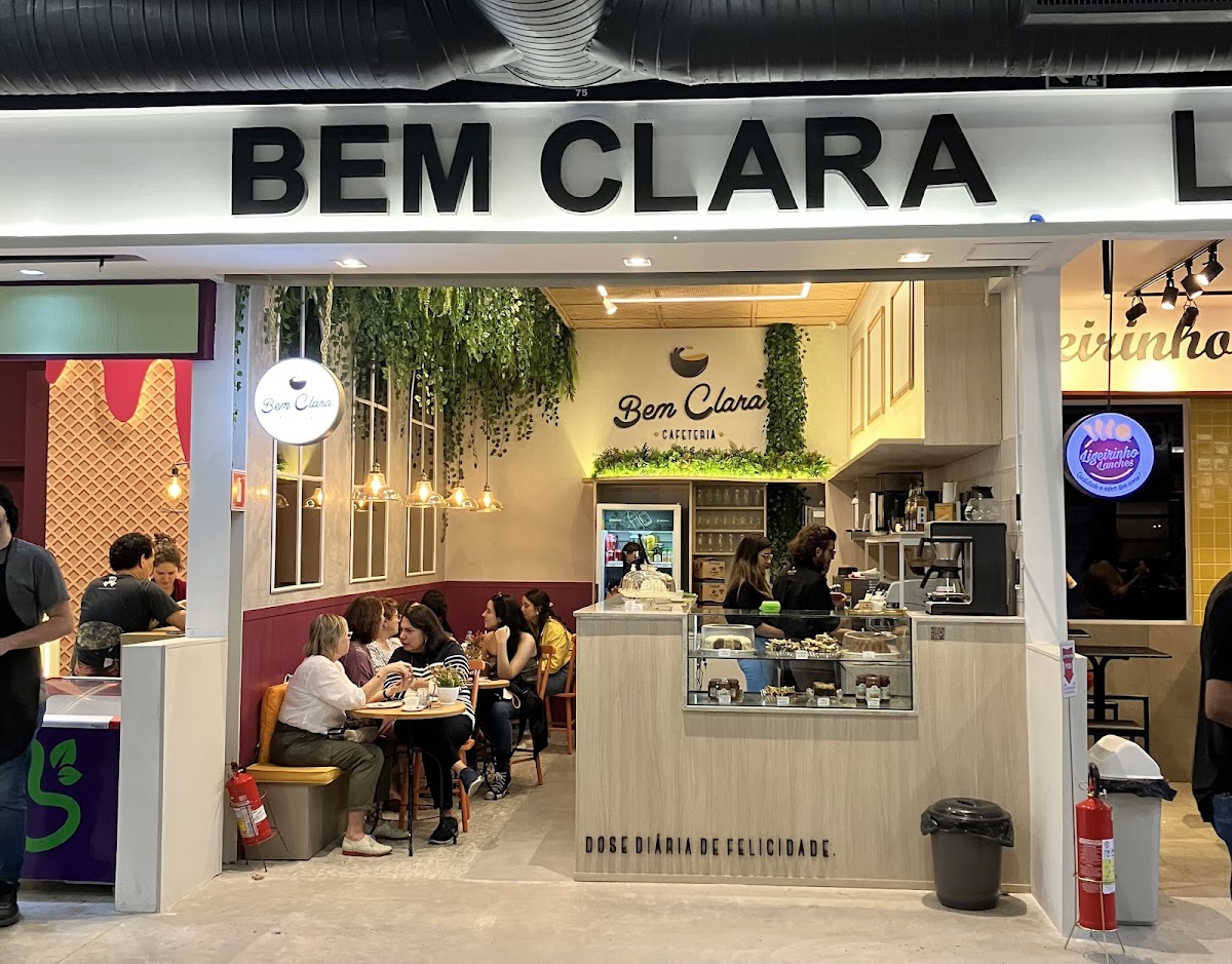 Bem Clara cafeteria interior