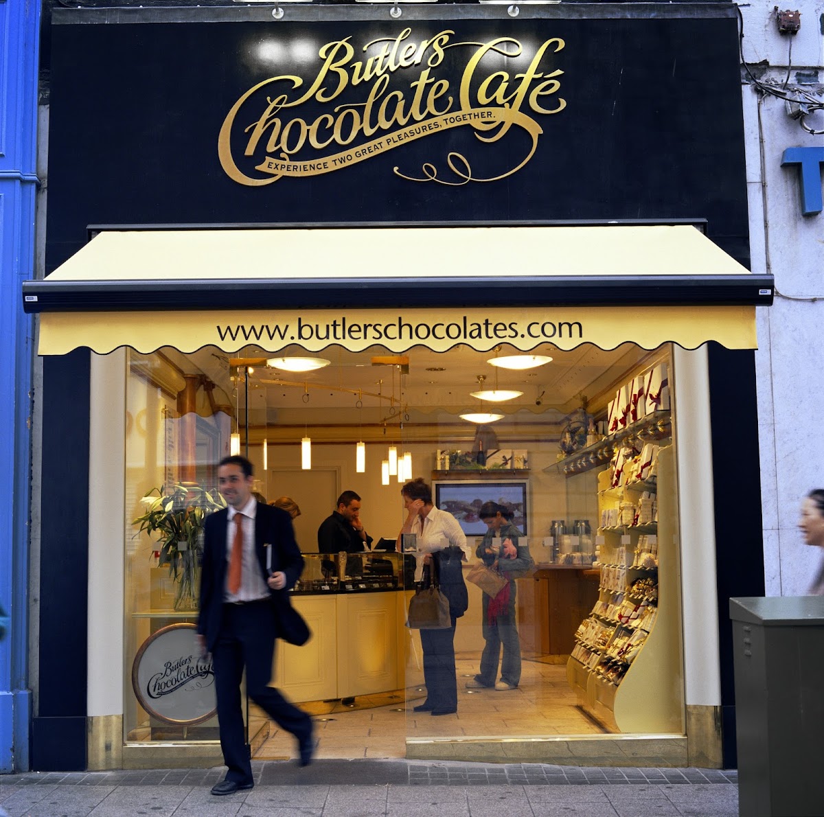 Butlers Chocolate Cafe interior