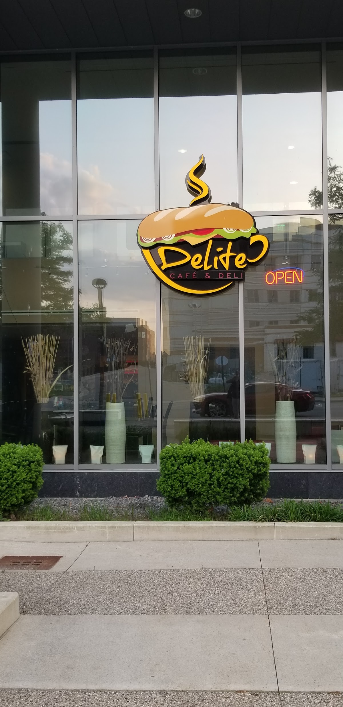 Delite Cafe and Deli interior