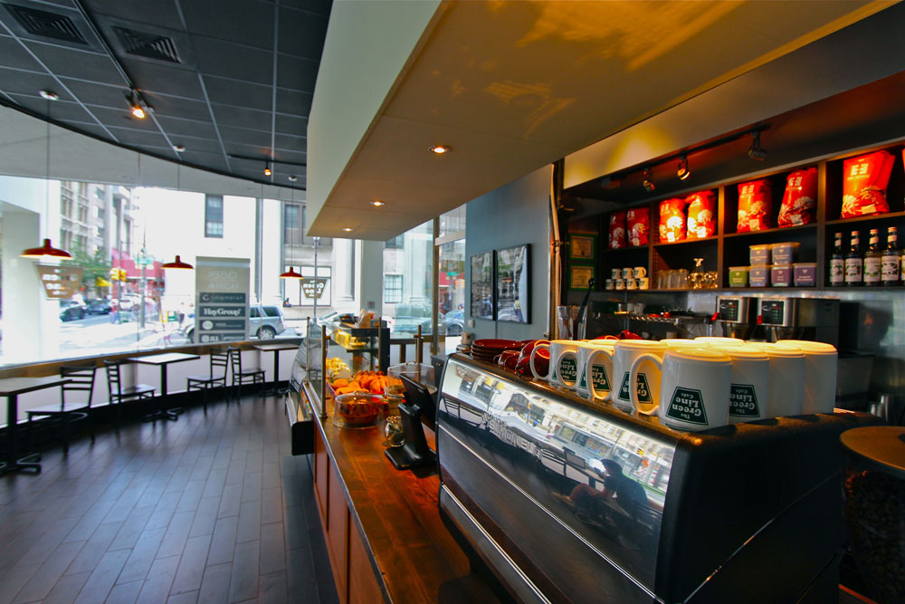 Green Line Cafe interior