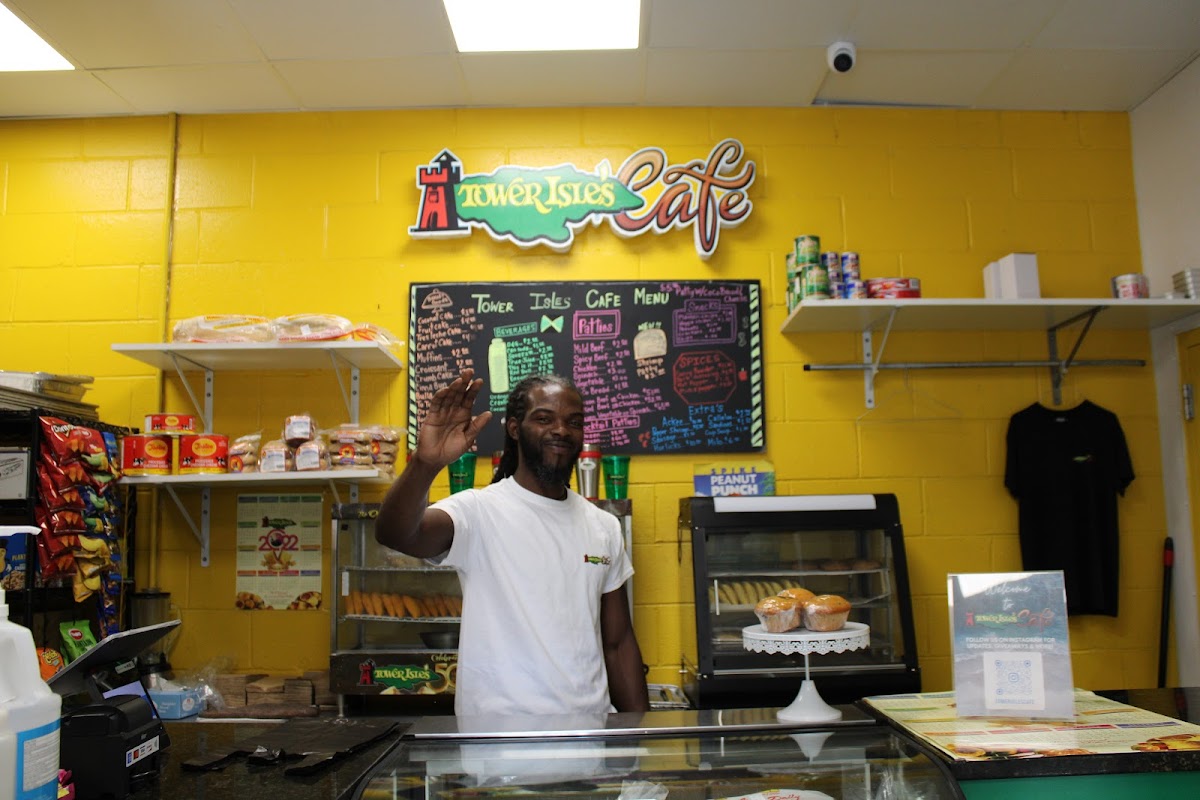 Tower Isles Cafe interior