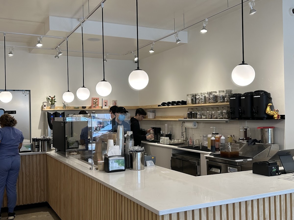 Gathers Tea Bar interior