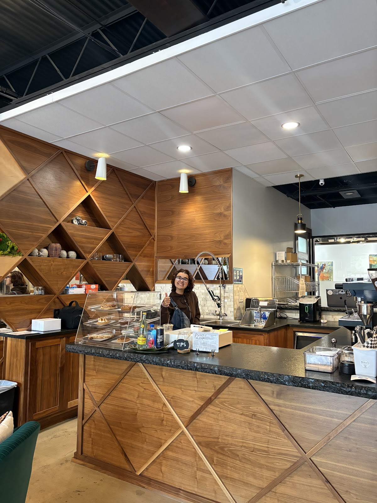 Brices Coffee & Bake House on 15th interior