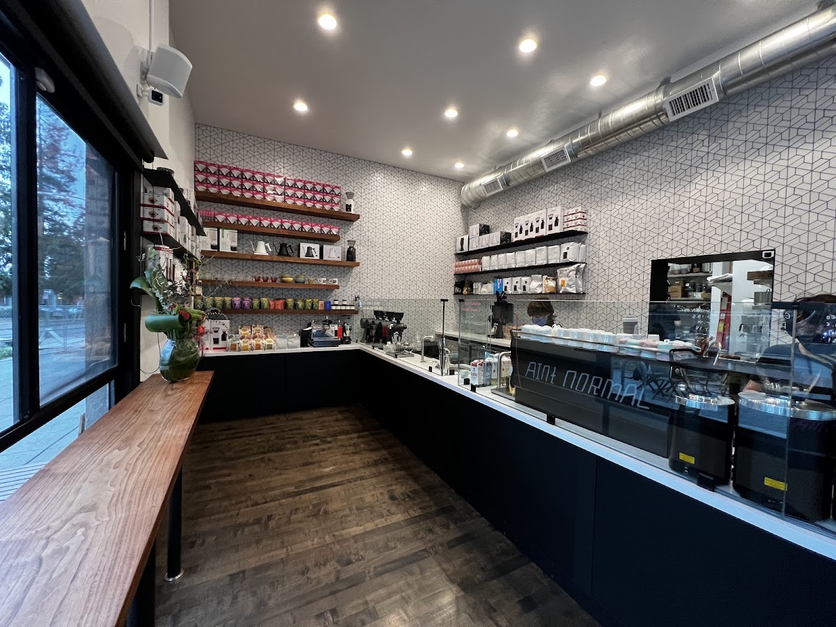 Ain't Normal Cafe interior