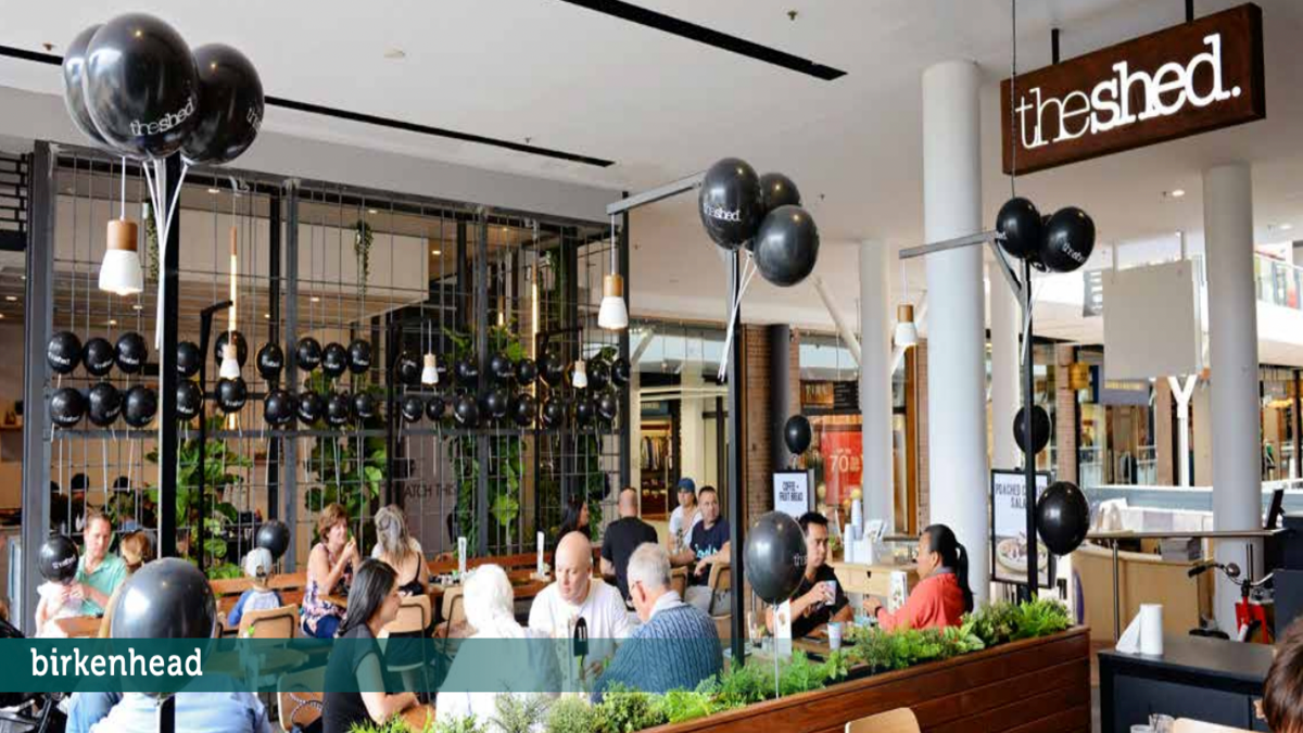 The Shed Cafe - Birkenhead Point interior