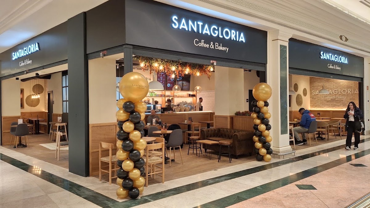 Santagloria Coffee & Bakery interior