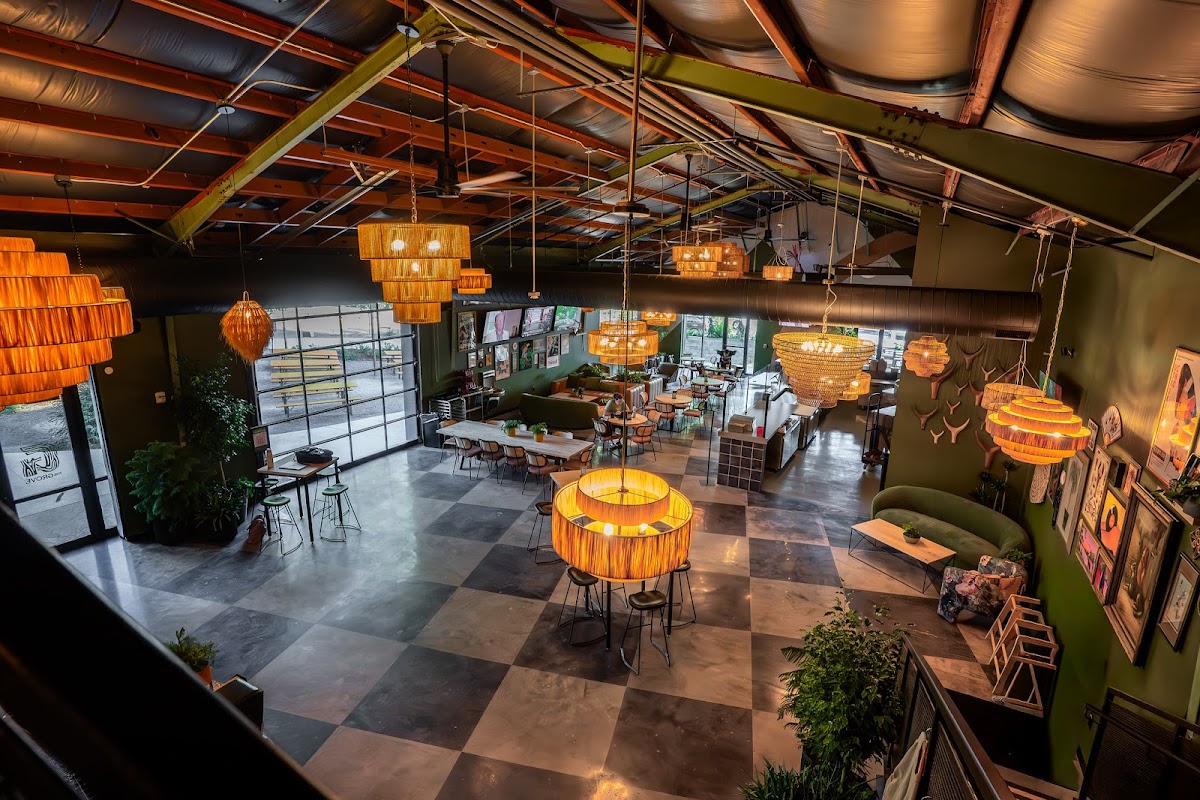 Monday Night Grove Coffee interior