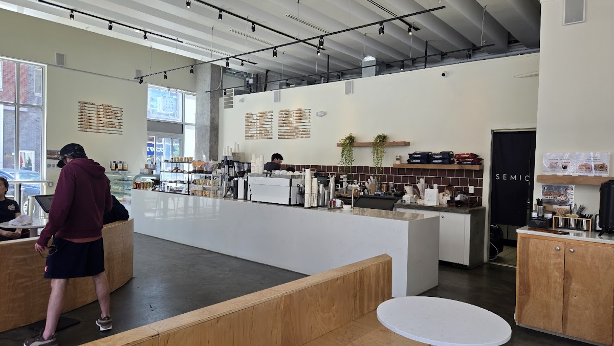 Semicolon Cafe interior