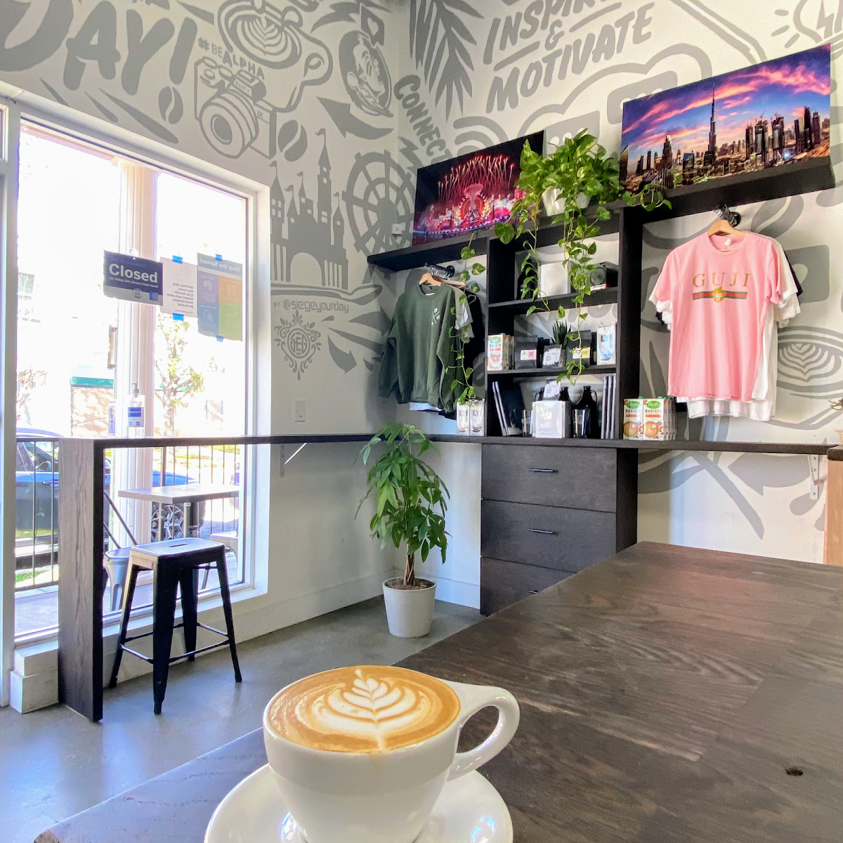 Qreate Coffee and Studio interior