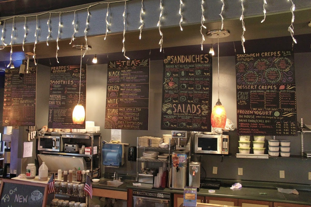 Kinley's House Coffee and Tea interior