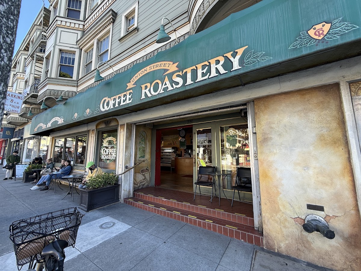 Union Street Coffee Roastery interior