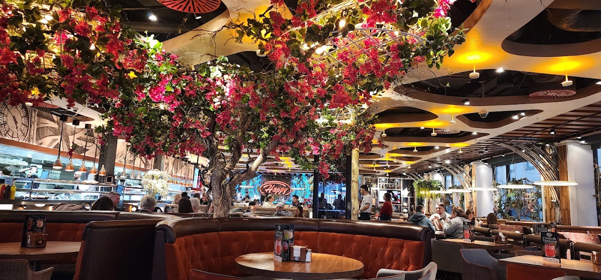 Happy Cafe interior