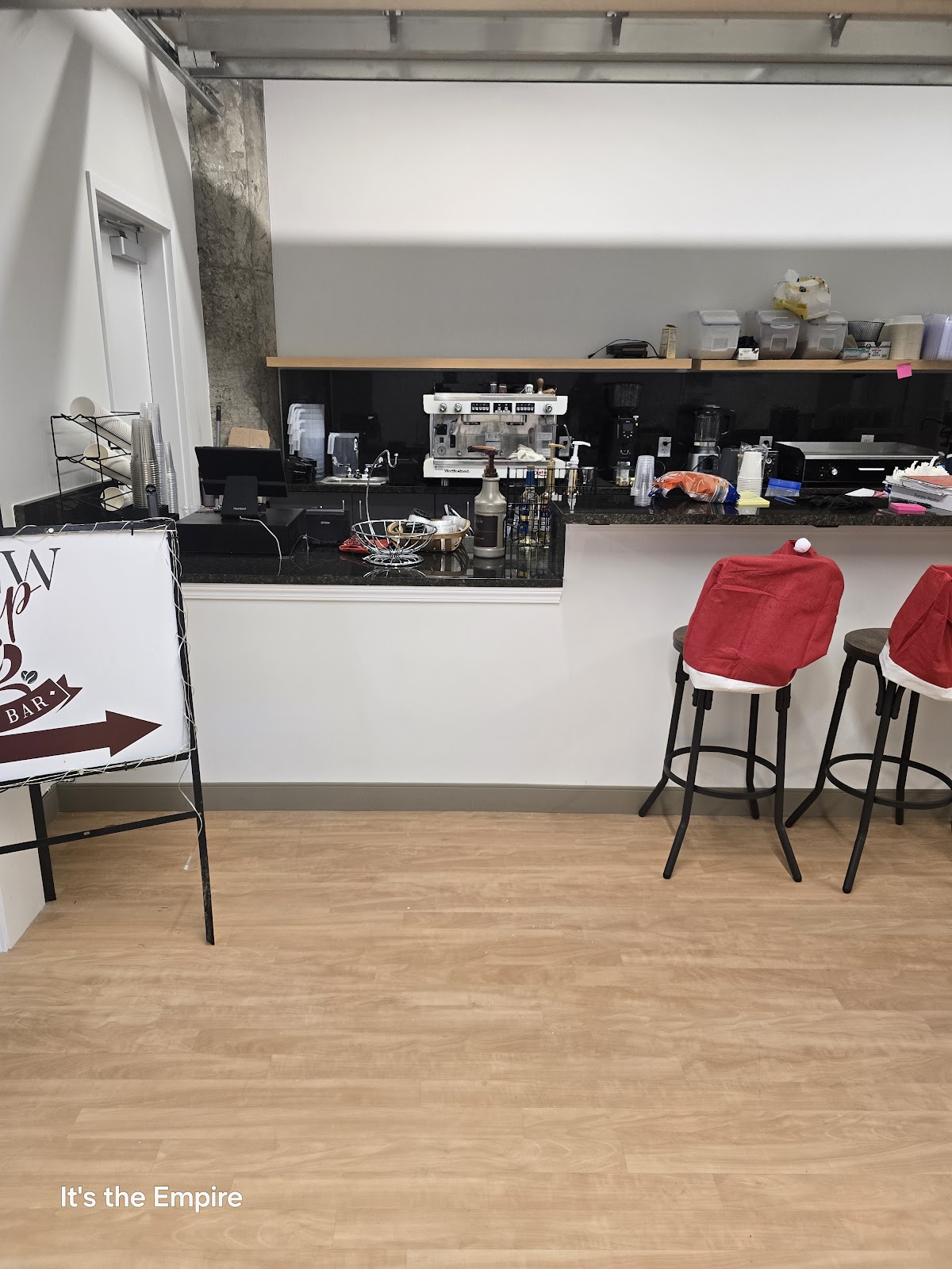 Brew & Sip Express interior