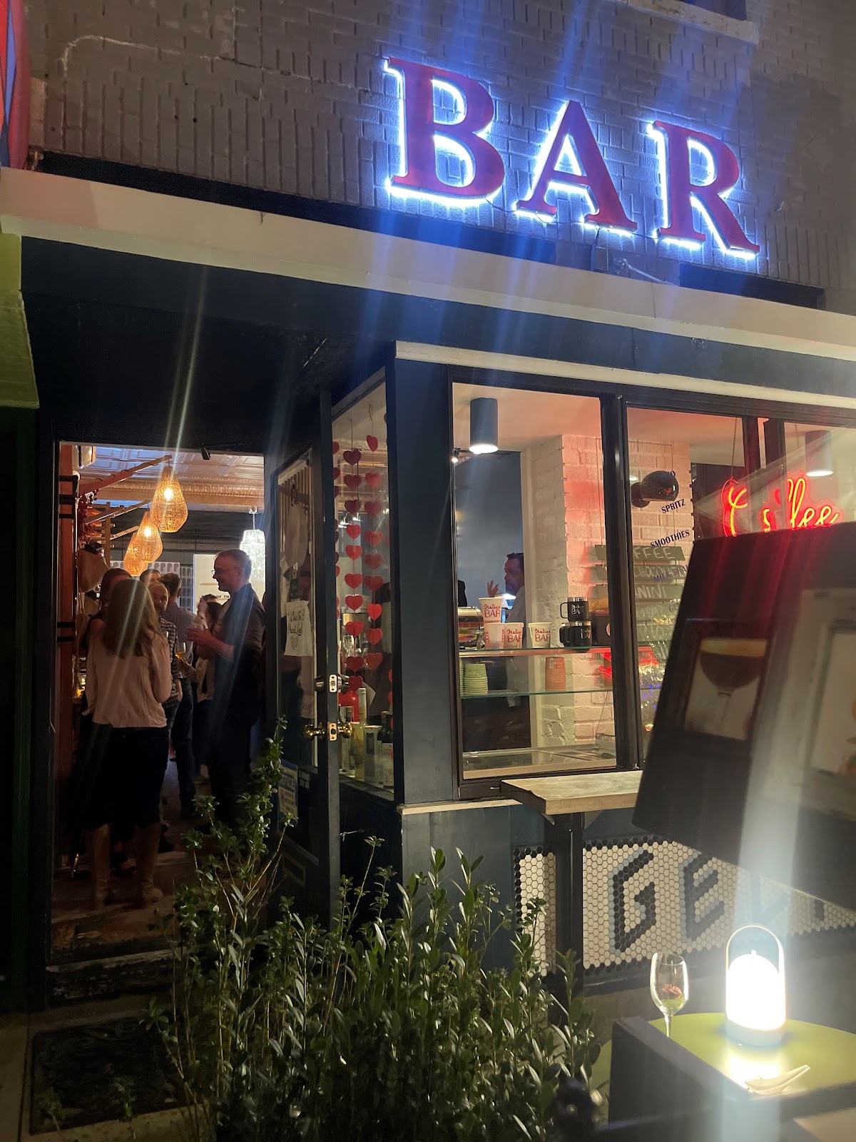 Italian Bar interior