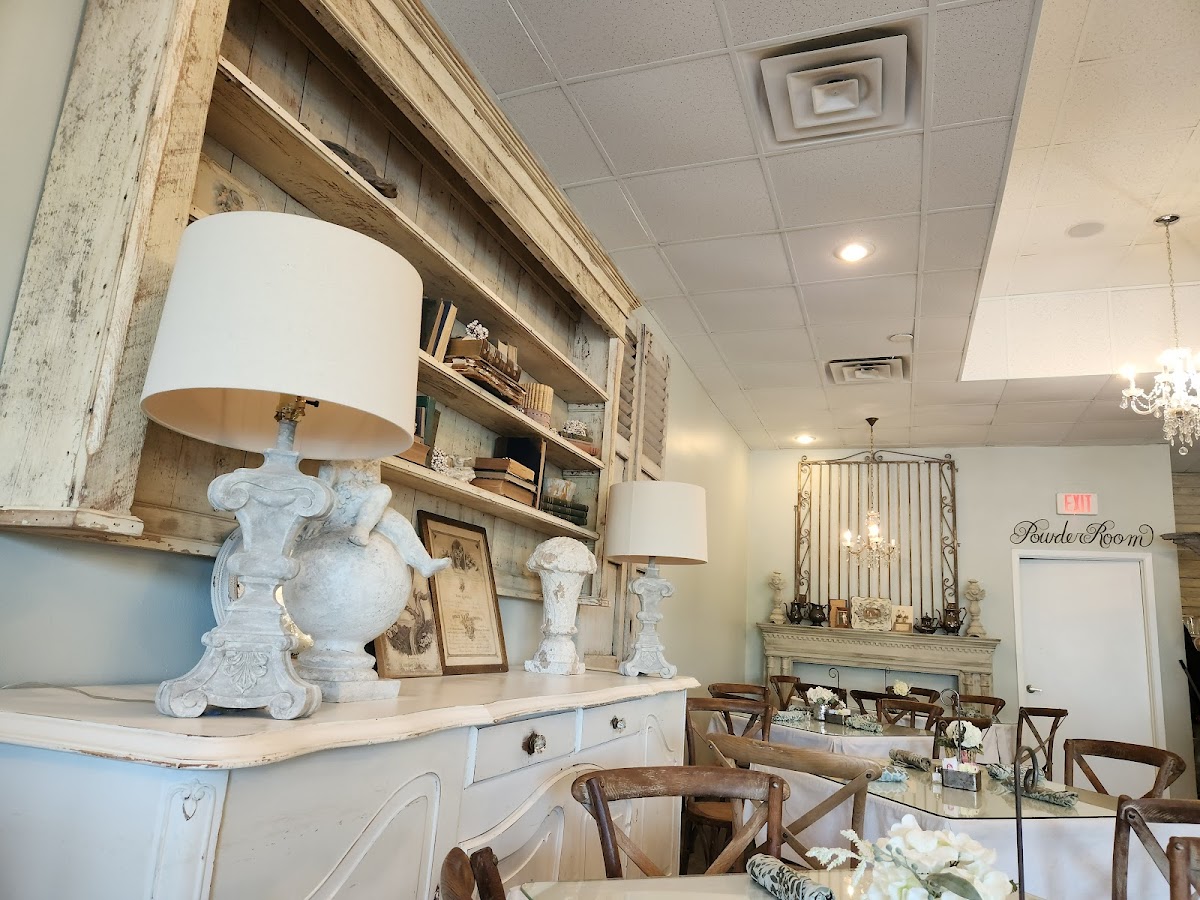 Chocolate Angel Cafe and Tea Room interior