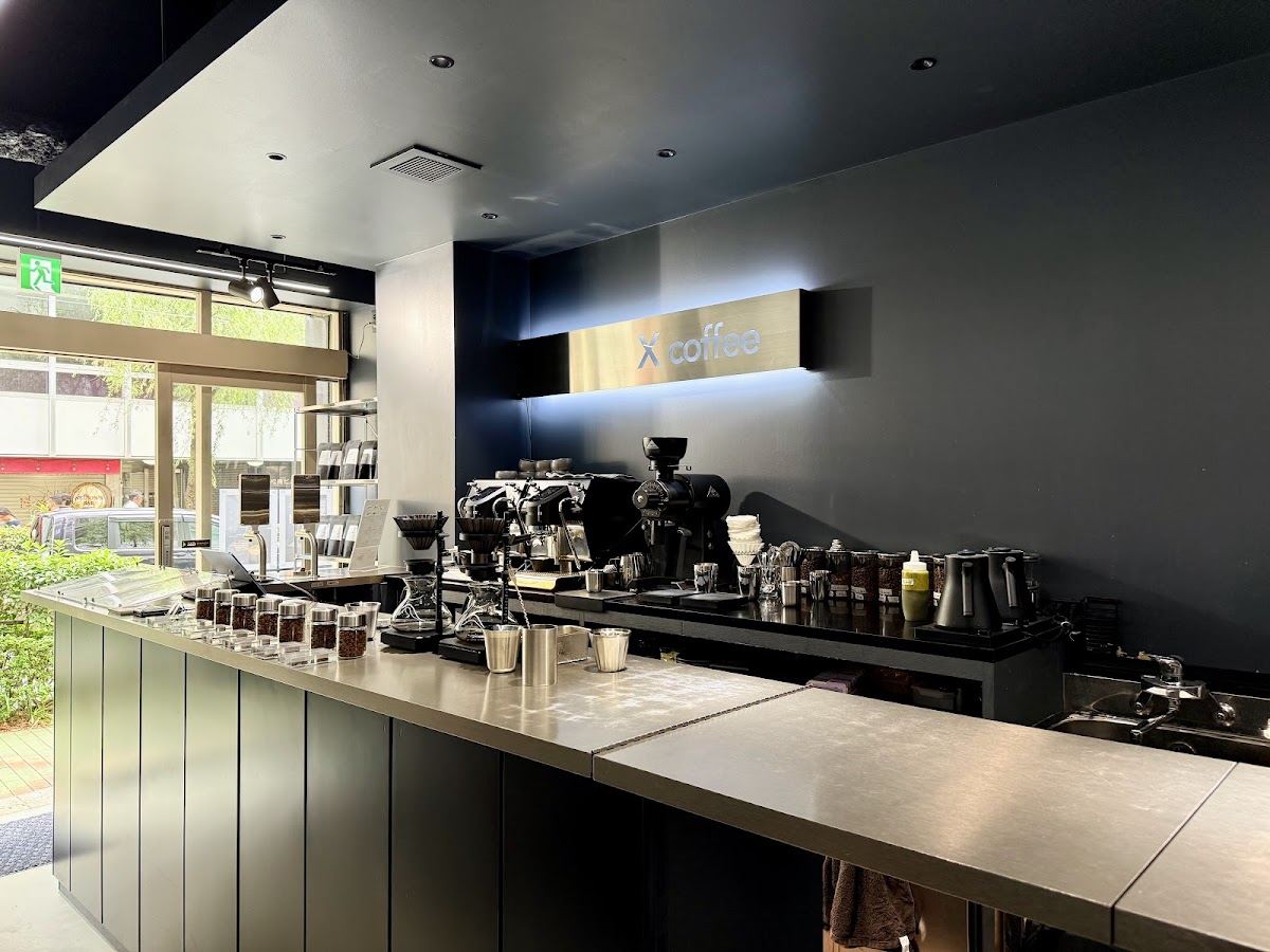 X coffee GINZA interior