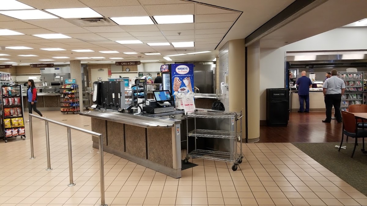 Arlington Memorial Cafeteria interior
