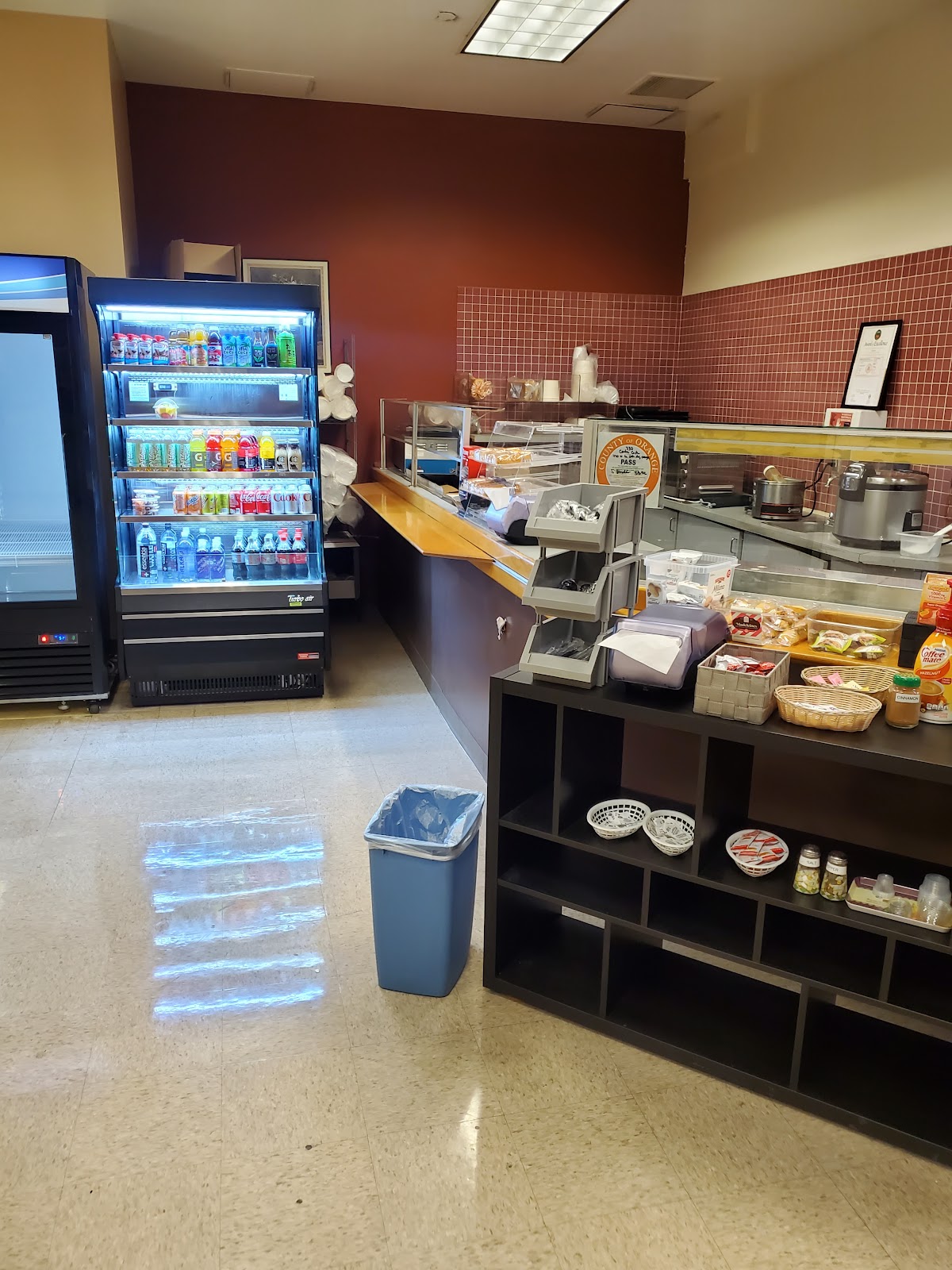 Center Cafe interior
