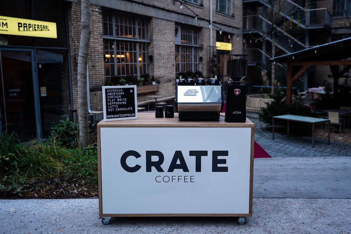 Crate Coffee interior