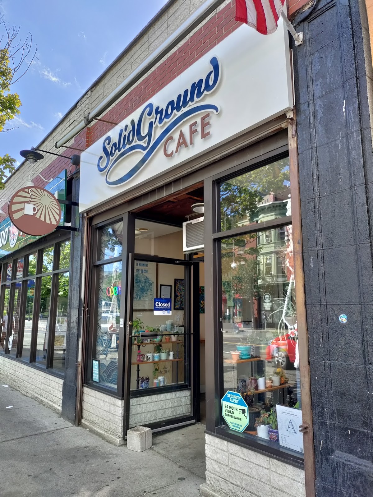 Solid Ground Cafe interior