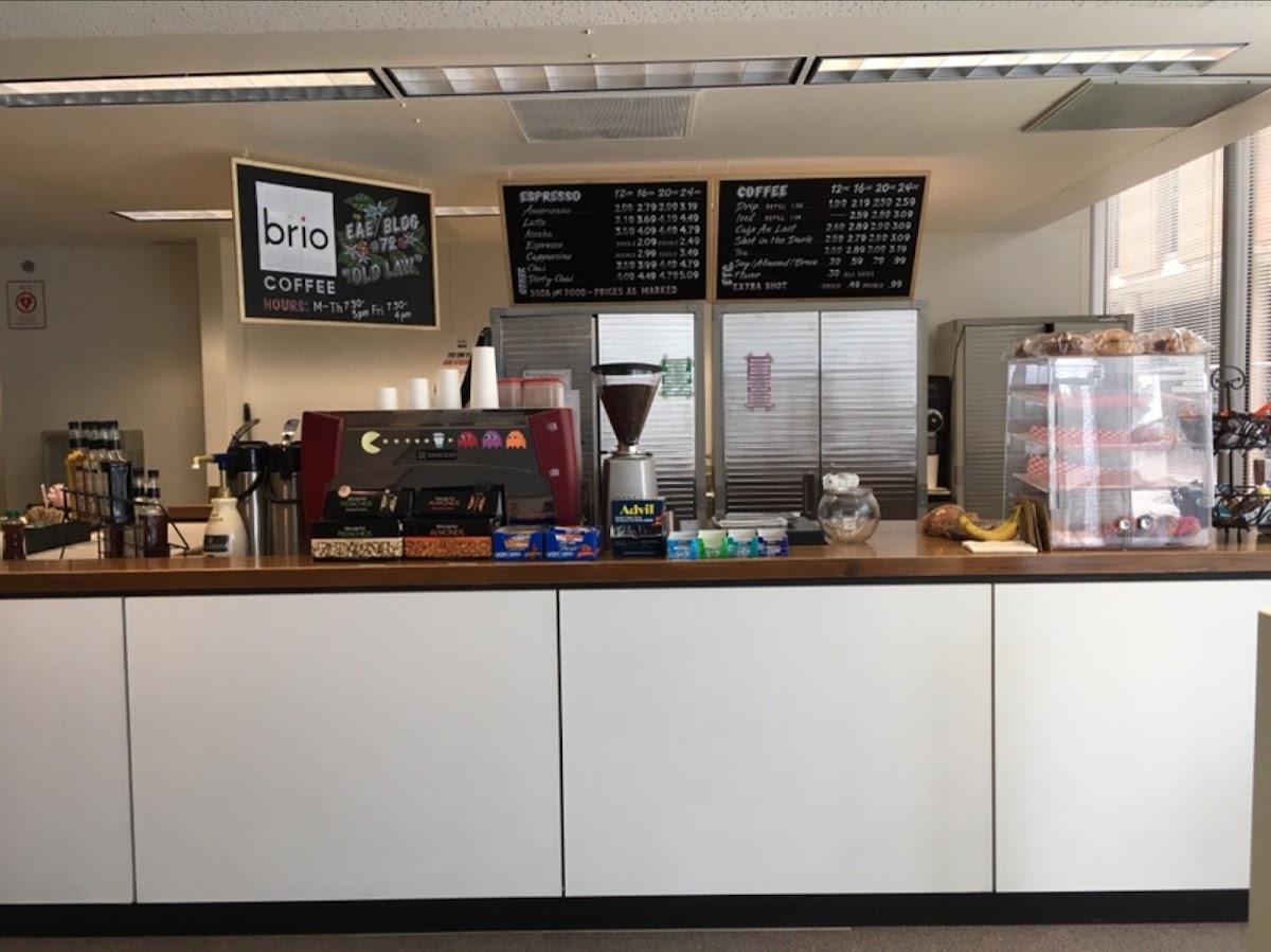 Brio Coffee interior