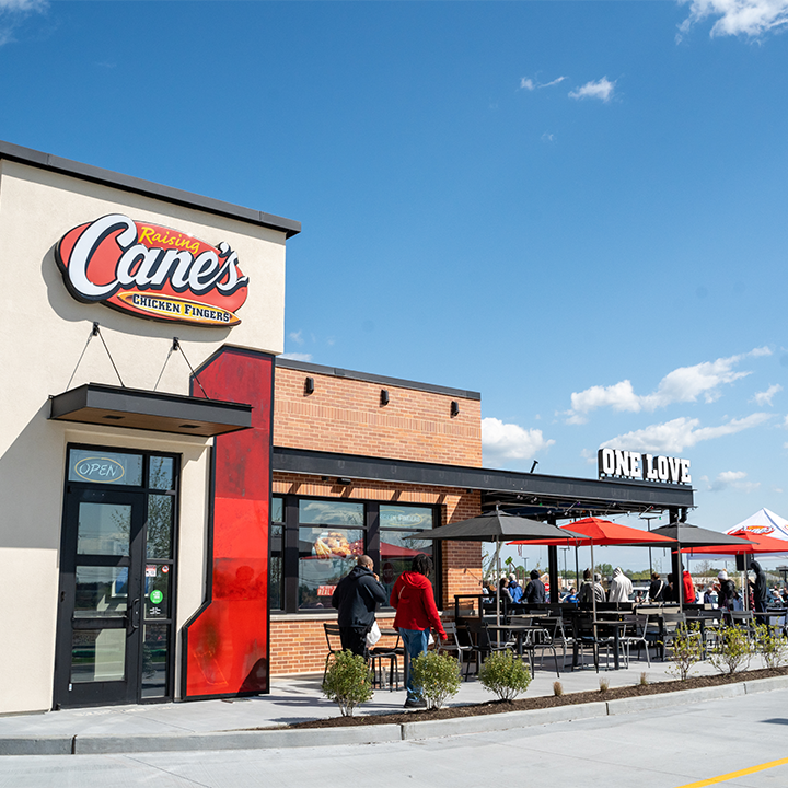 Raising Cane's Chicken Fingers interior