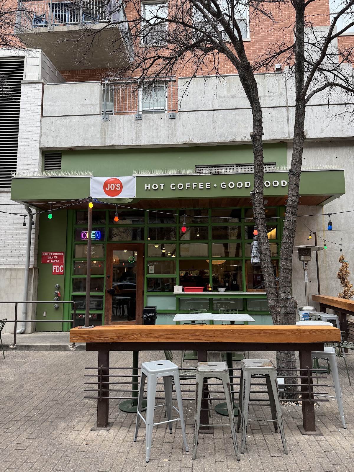 Jo's Coffee interior
