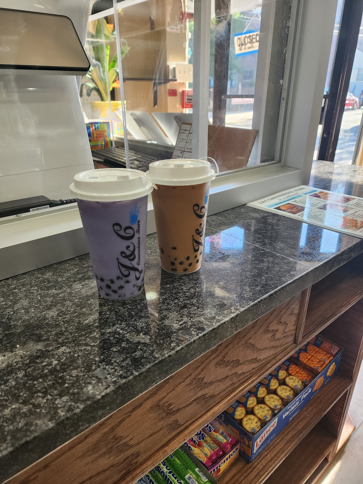 J&C convenience store interior