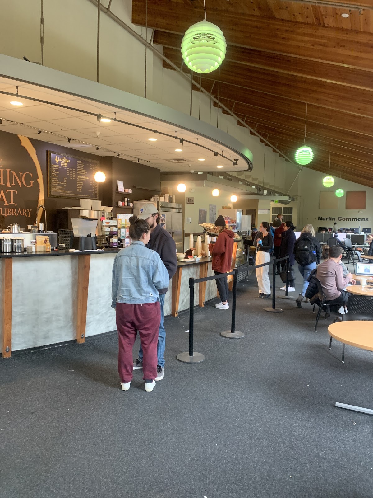 Laughing Goat Coffeehouse interior