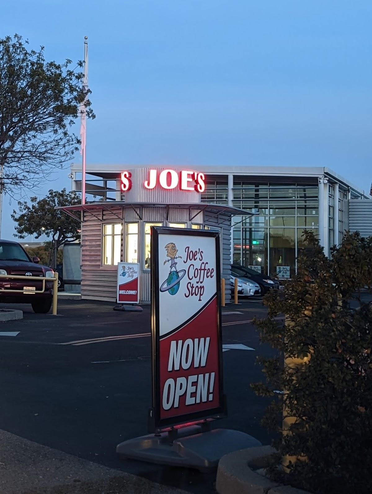Joe's Coffee Stop interior