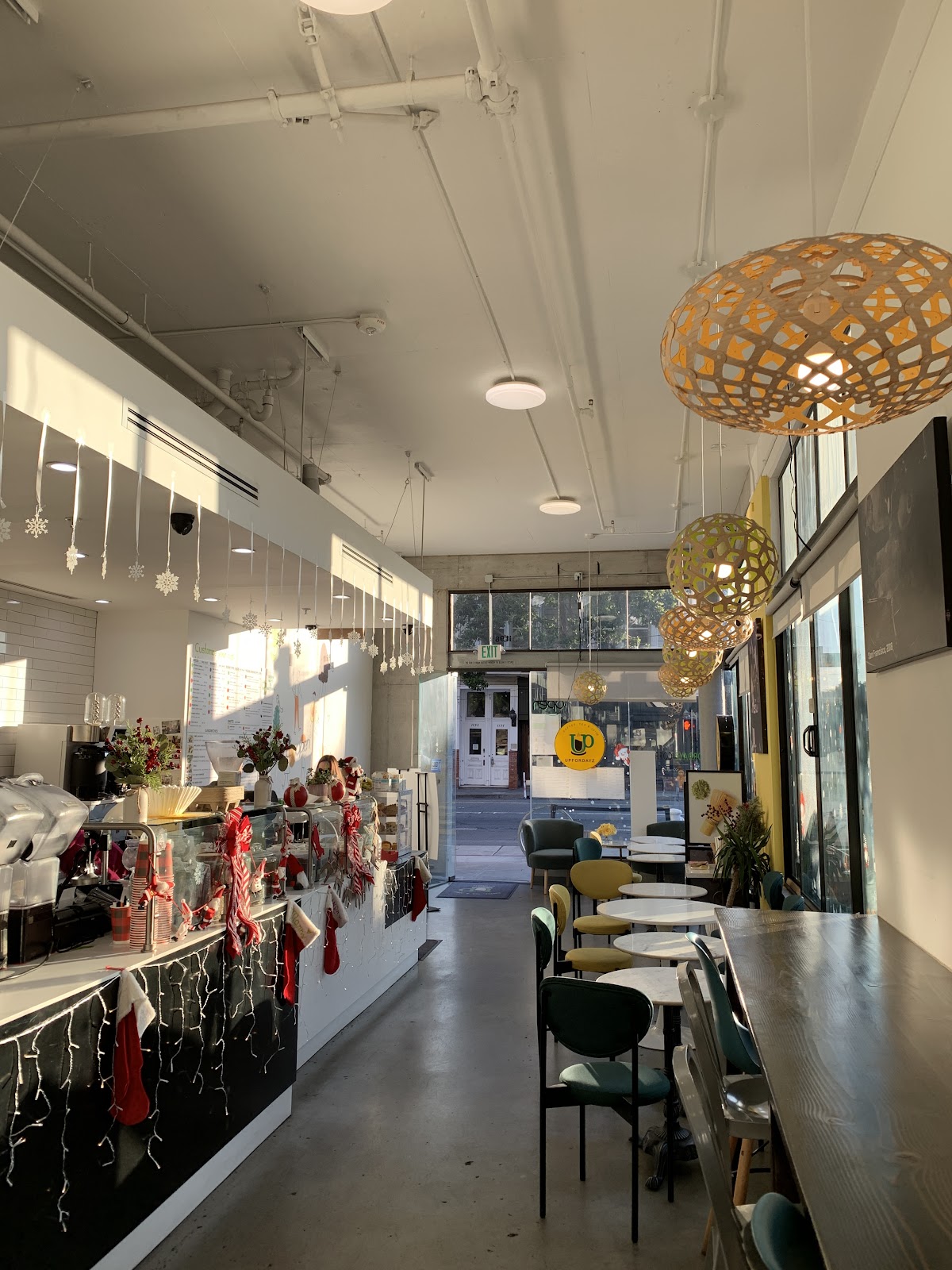 UPFORDAYZ Cafe & Bakery interior