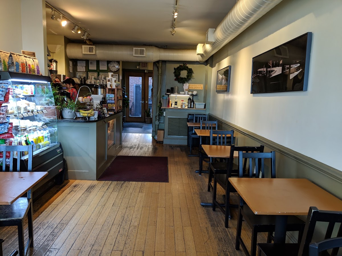 Green Line Cafe interior