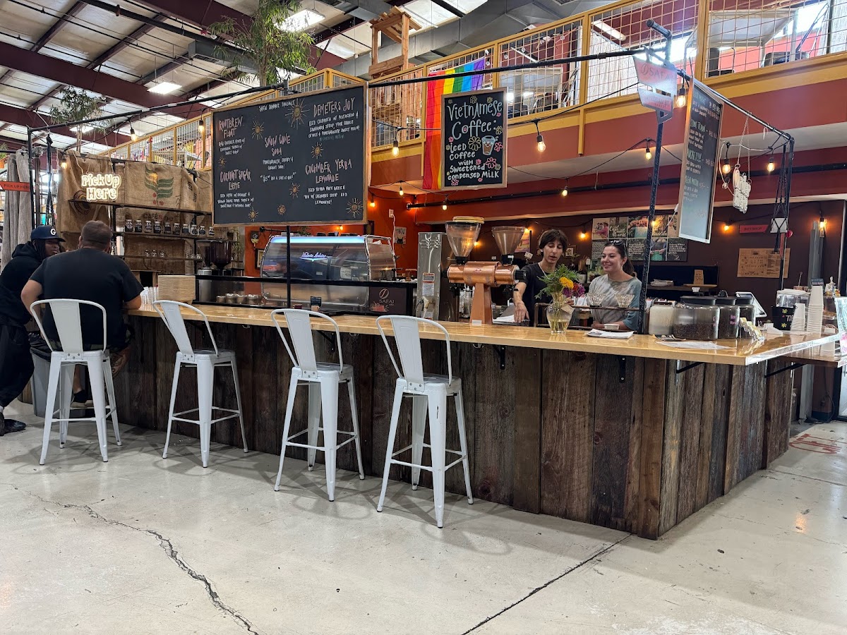 Safai Coffee Bar interior