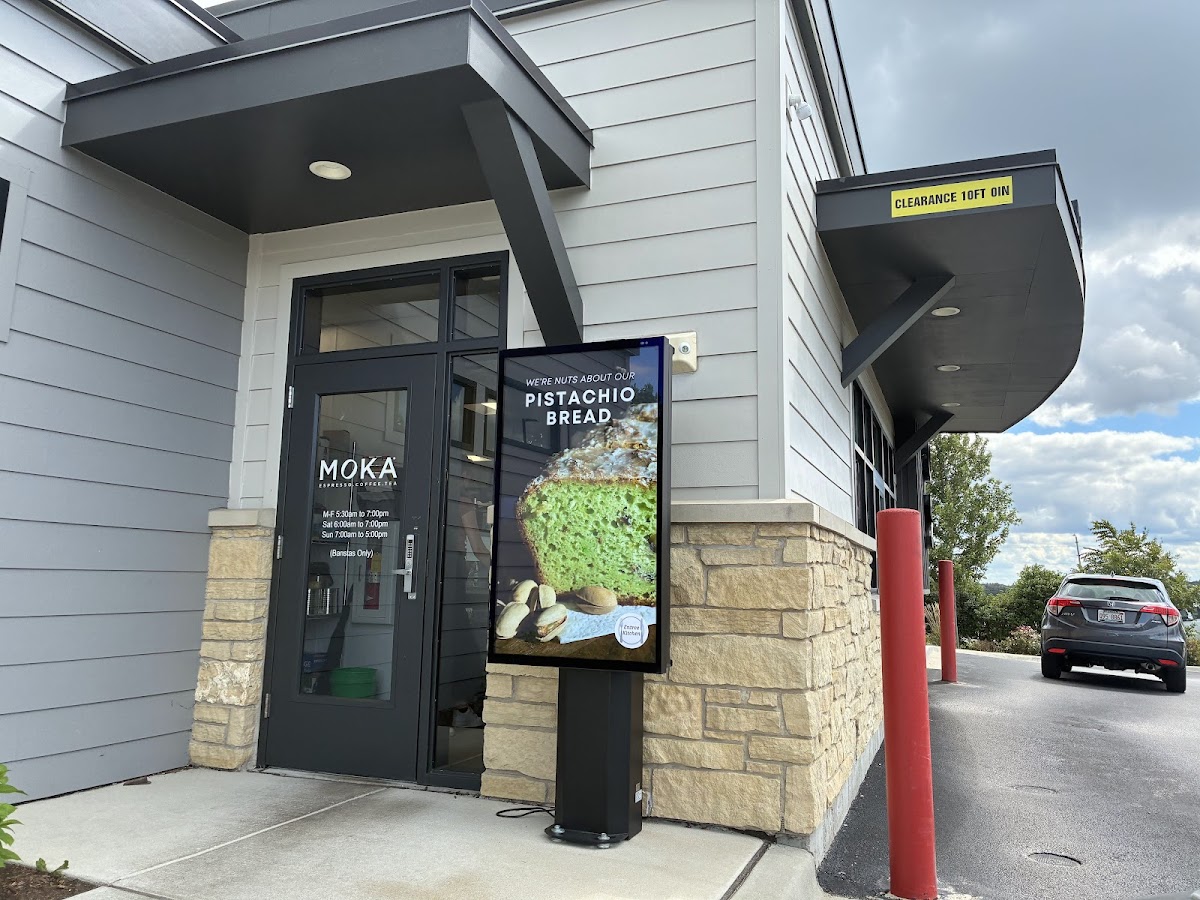 MOKA Drive Thru Coffee interior
