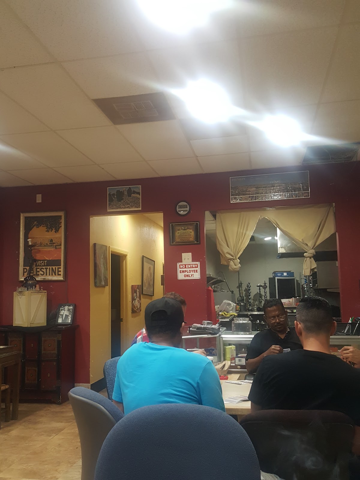 Almokhtar Cafe interior