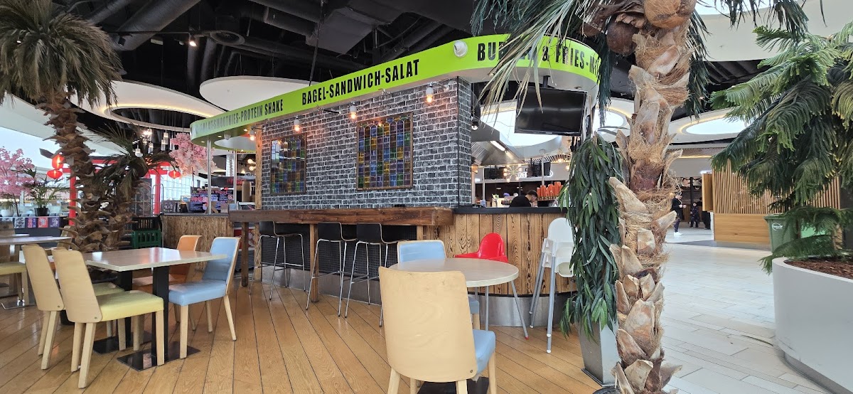 Bagel Factory interior