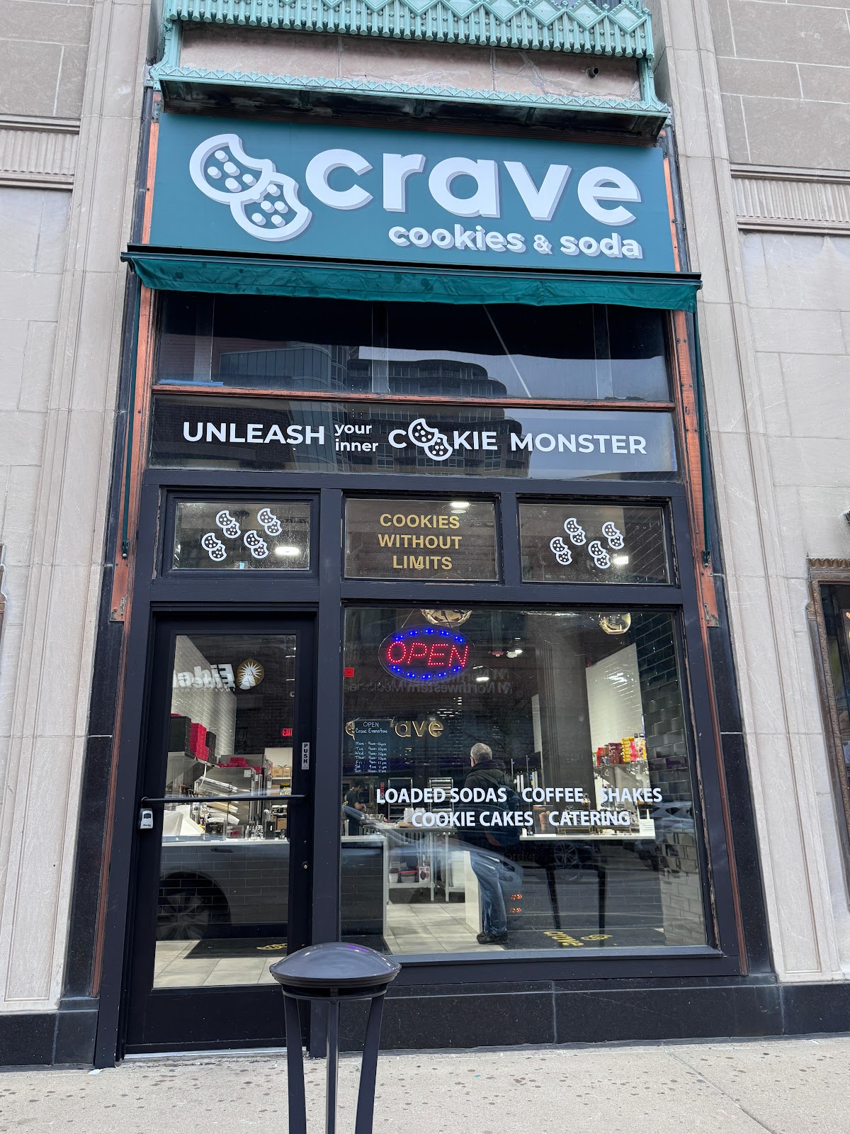 Crave Cookies - Evanston interior