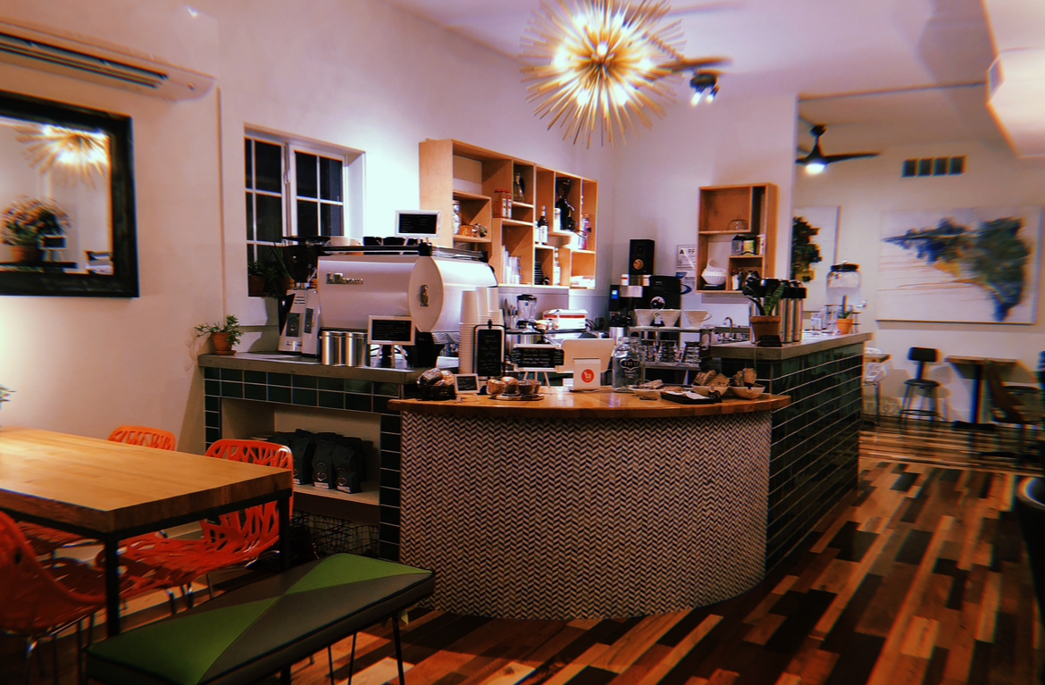PennyCup Coffee North interior