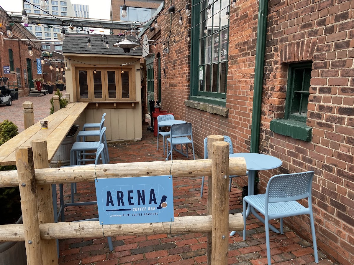 Arena Coffee Bar interior