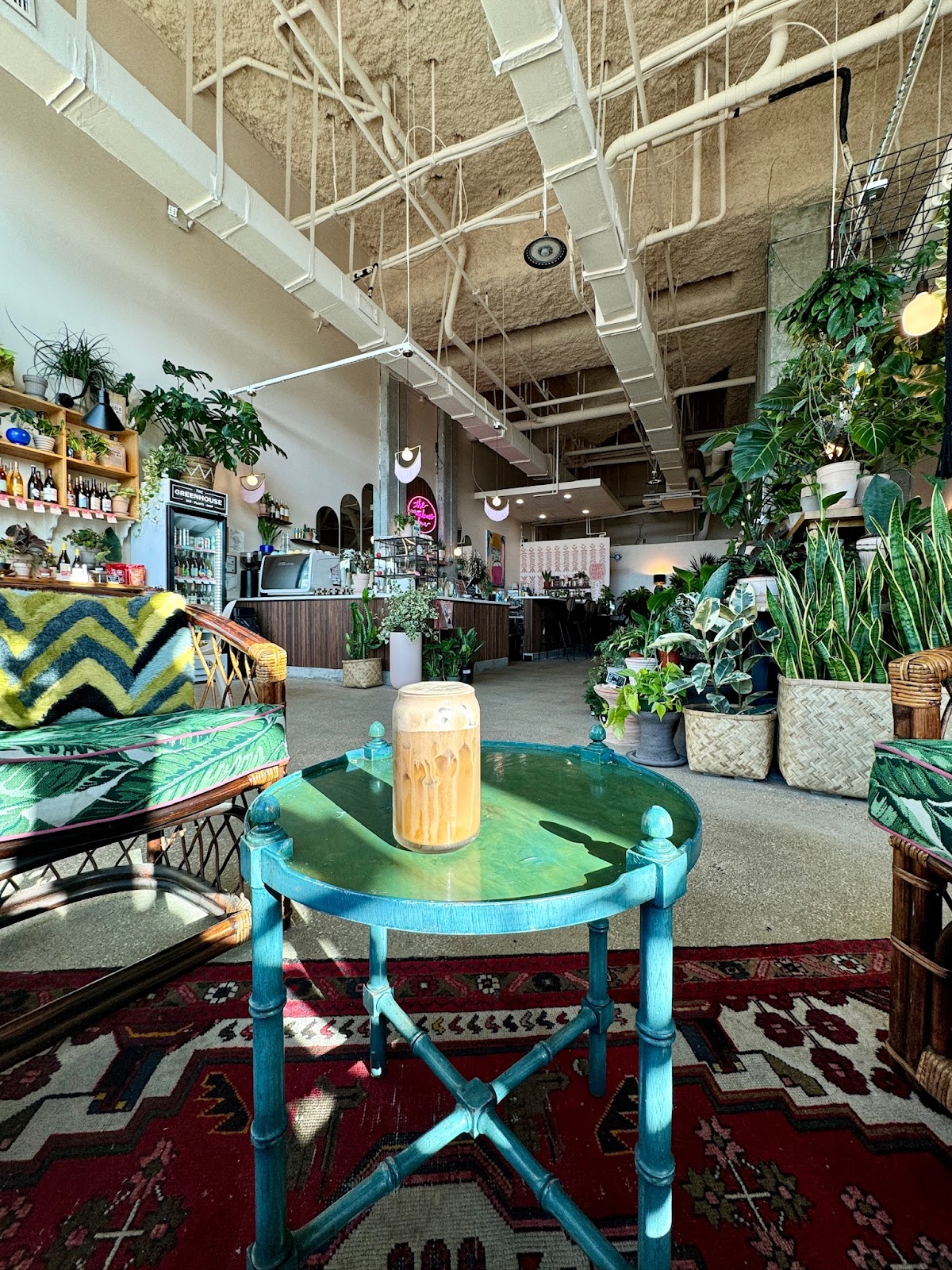 The Greenhouse Bar interior