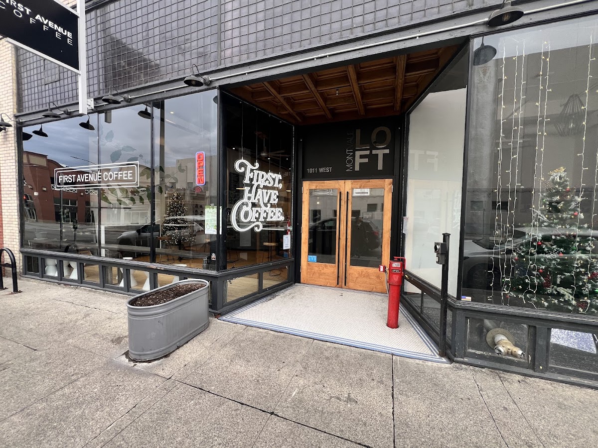 First Avenue Coffee interior