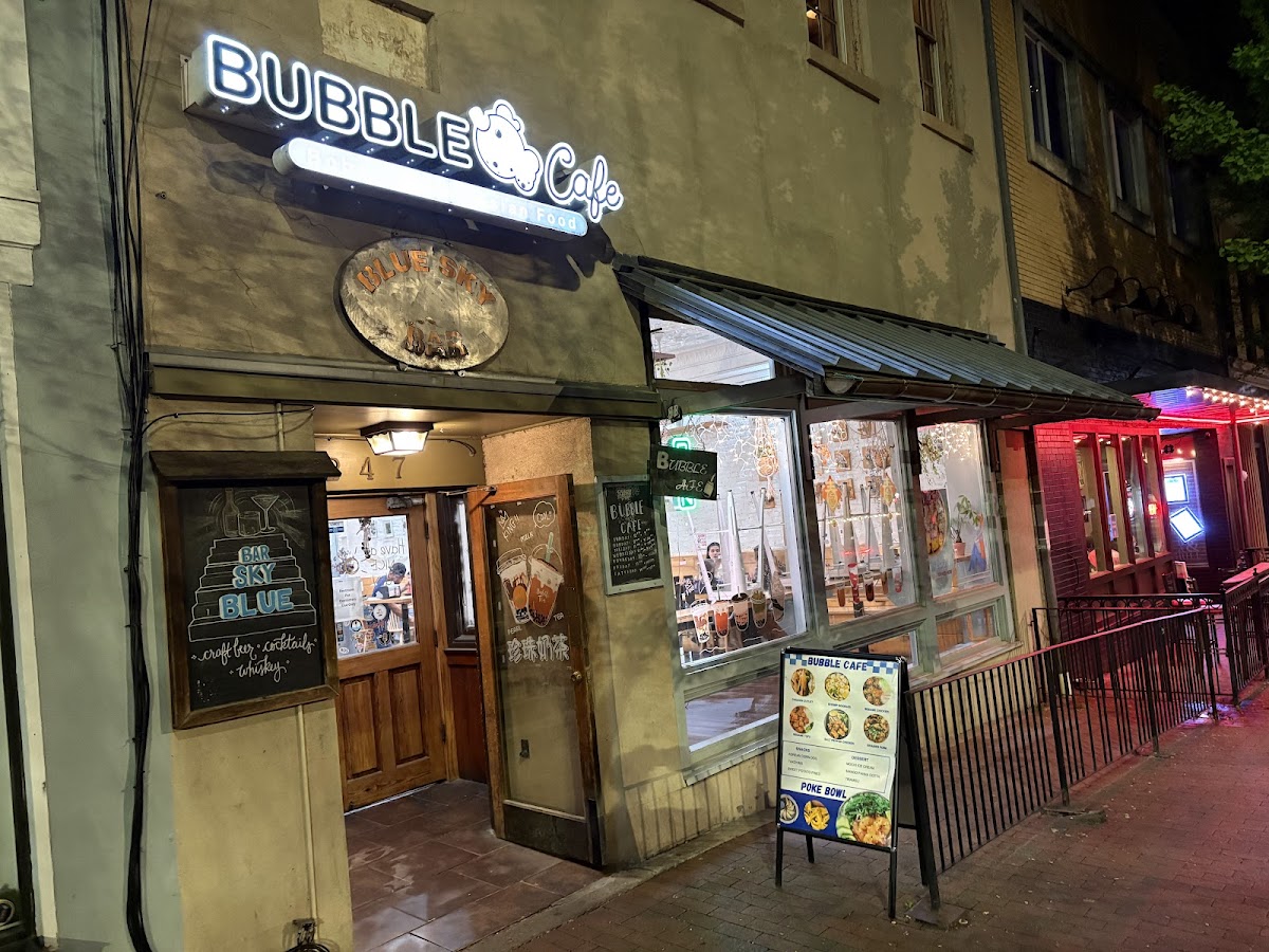 Bubble Cafe interior