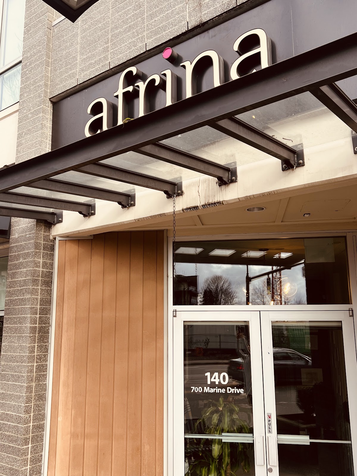 Afrina Cafe interior