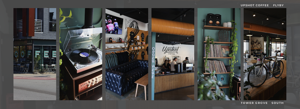 Upshot Coffee Flyby interior