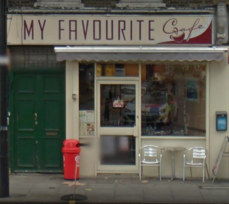 My Favourite Cafe interior