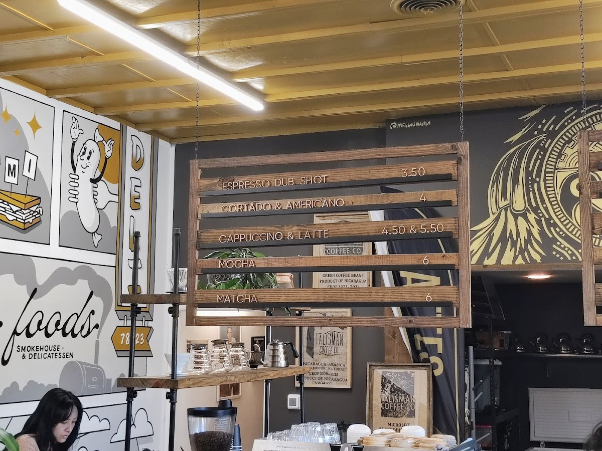Talisman Coffee Company interior