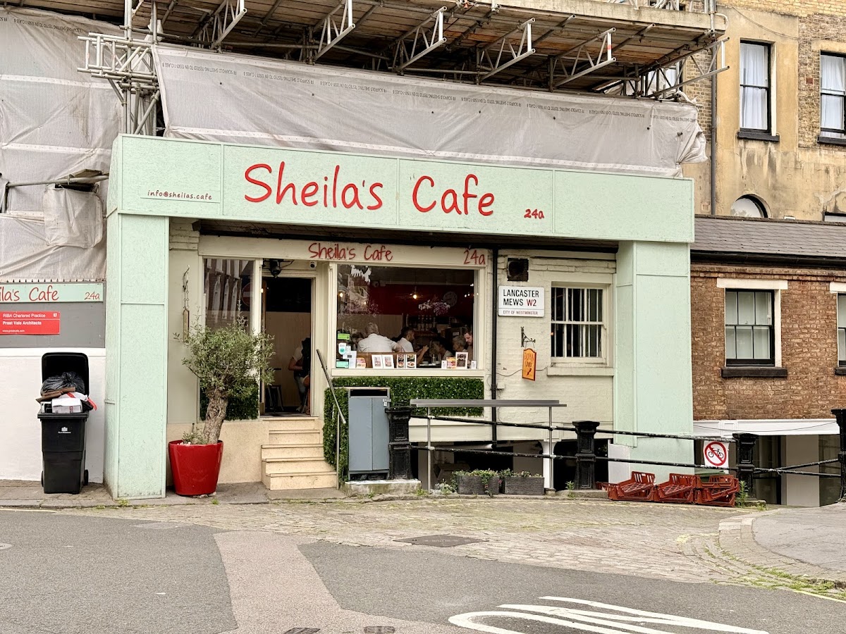 Sheila's Cafe interior